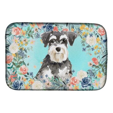 Carolines Treasures Carolines Treasures CK3417DDM Schnauzer No.2 Dish Drying Mat CK3417DDM